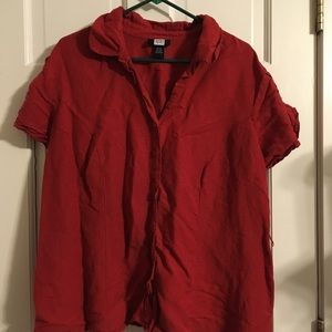 Studio 1940 Red Blouse